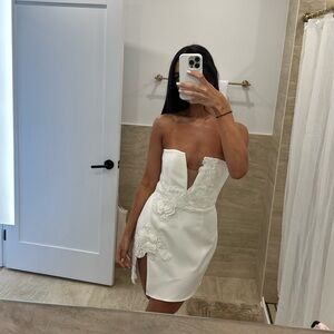 SAU LEE FLEUR MINI DRESS